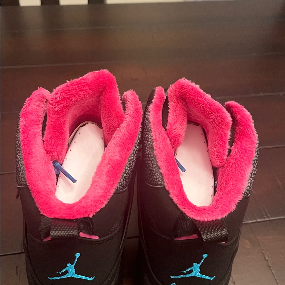 Nike Air Jordan Flight 45 TRK Trek Shoes Sneakers Boots 467956 008 Girls Youth 6 - Picture 10 of 16